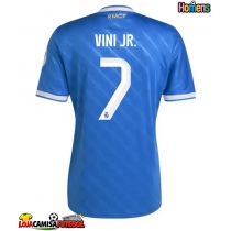 Camisa de Futebol Real Madrid Vinicius Junior #7 Equipamento Alternativo 2025-26 Manga Curta